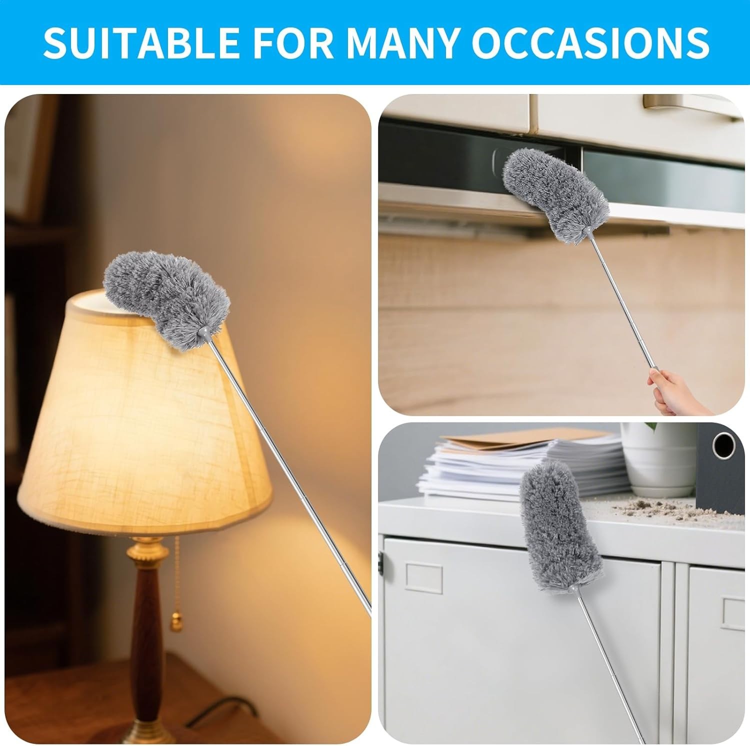 Compact Mini Microfiber Dusting Set – Ideal for Tight Spaces & Multi-Purpose Use