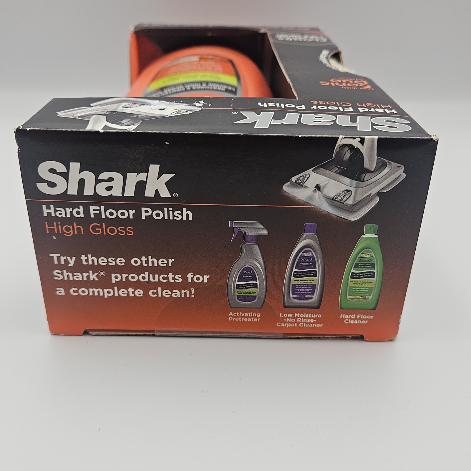SHARK Wood & Hard Floor Cleaner Wood Floor Polish 28 oz. Discontinued NEW SEALED