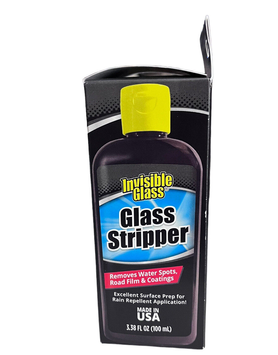 Stoner Invisible Glass 91411 Glass Stripper Water Spot Remover Kit 3.38 oz