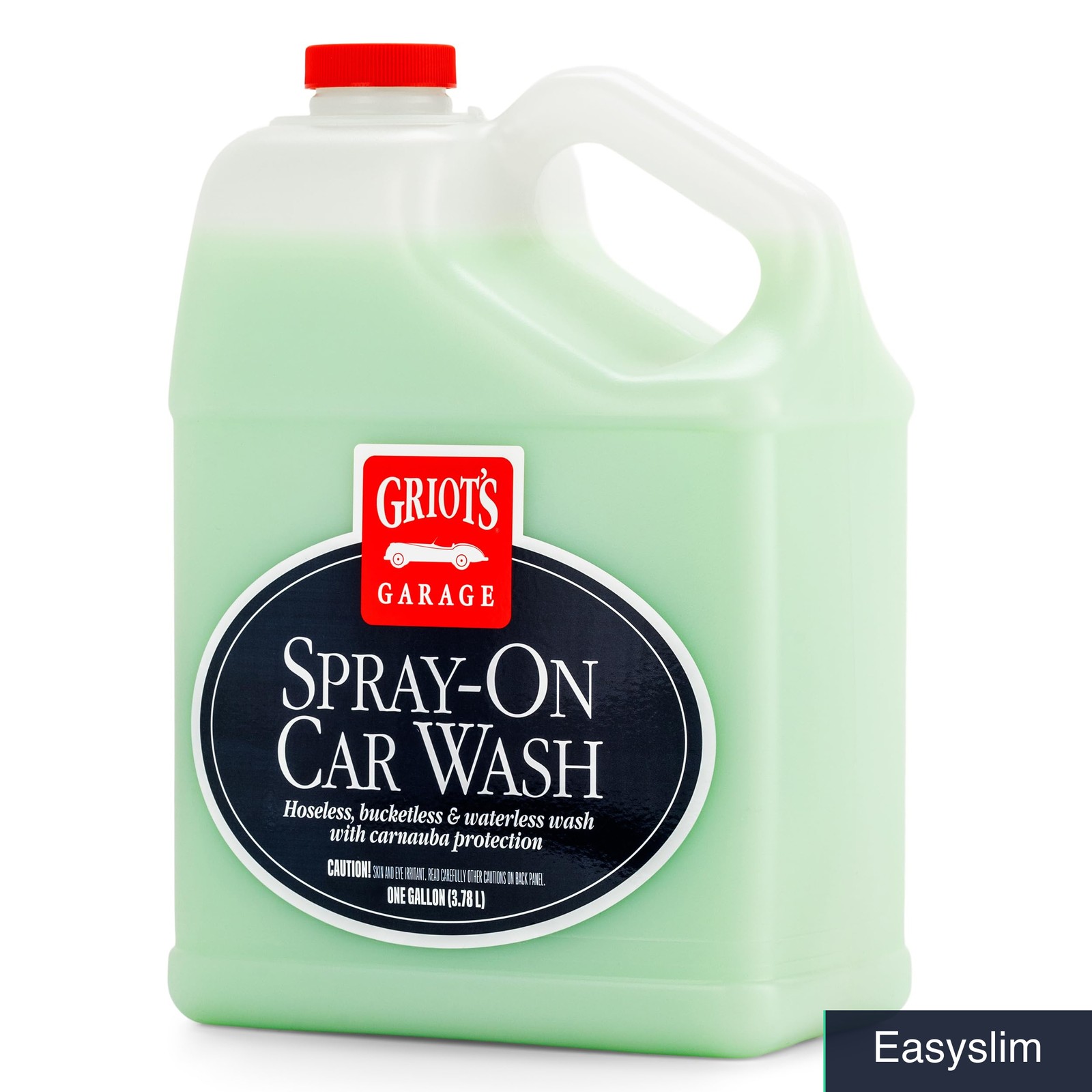 Waterless Rinseless Car Wash Spray Carnauba Wax 1 Gallon No Bucket