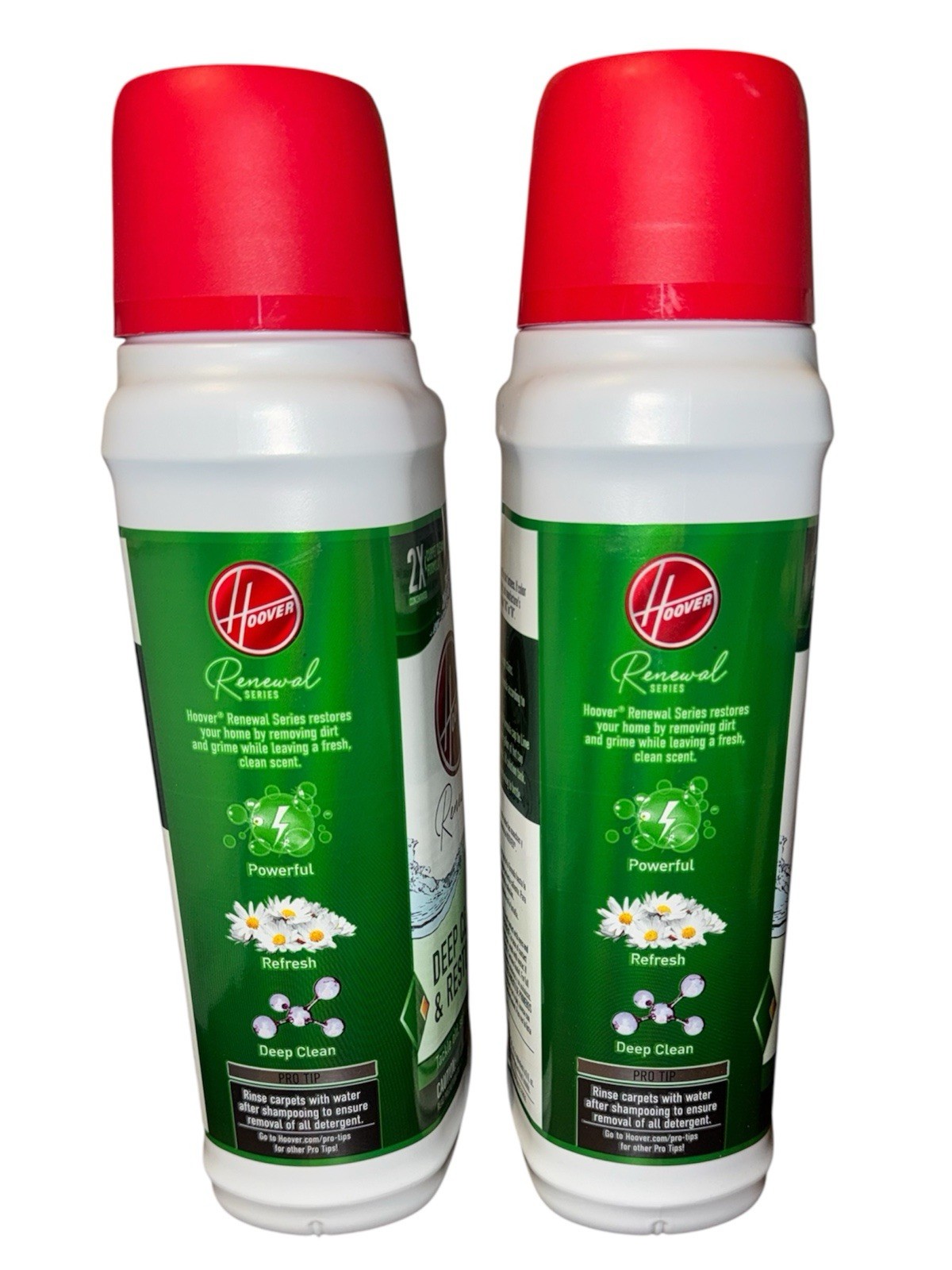 (2 Pack) Hoover Revive Renew Carpet Concentrated Machine Cleaner Solution, 64 oz