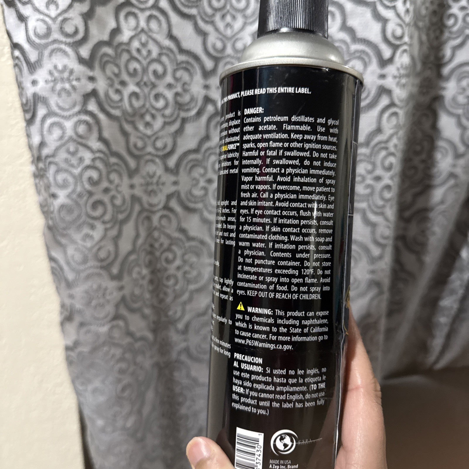 Zep 45 Dual Force Multi-Purpose Lubricant and Penetrant Aerosol