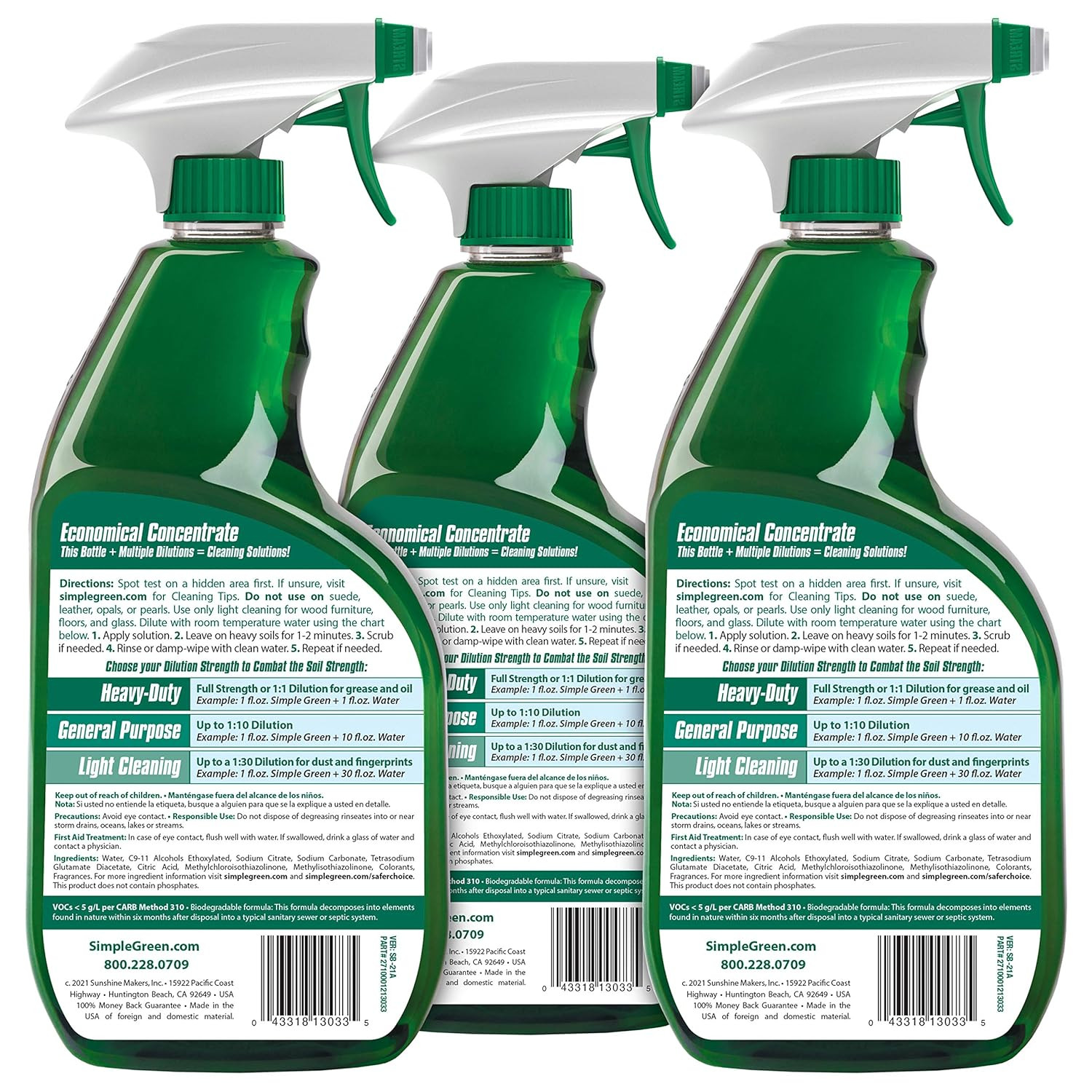 Allpurpose Cleaner, 32 Fl Oz (Pack of 3), Original