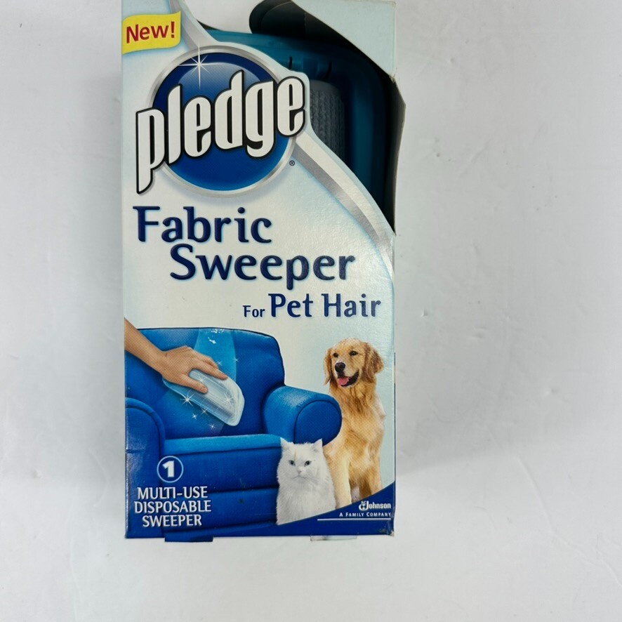 Pledge Fabric Sweeper Pet Hair Multi-Use Disposable SEALED NEW