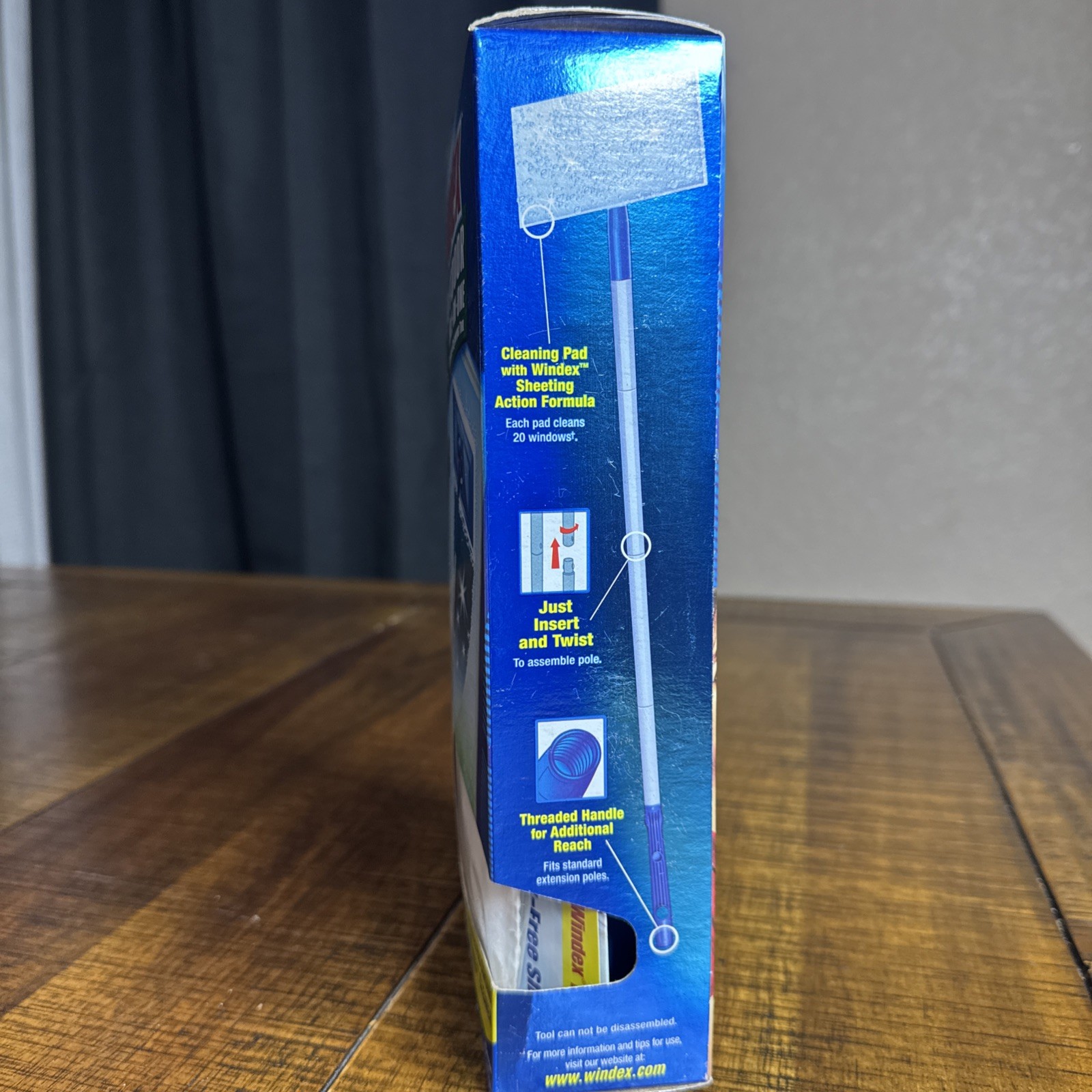 Windex Outdoor All-In-One Glass Cleaning Tool Starter Kit NOS SEALED RARE