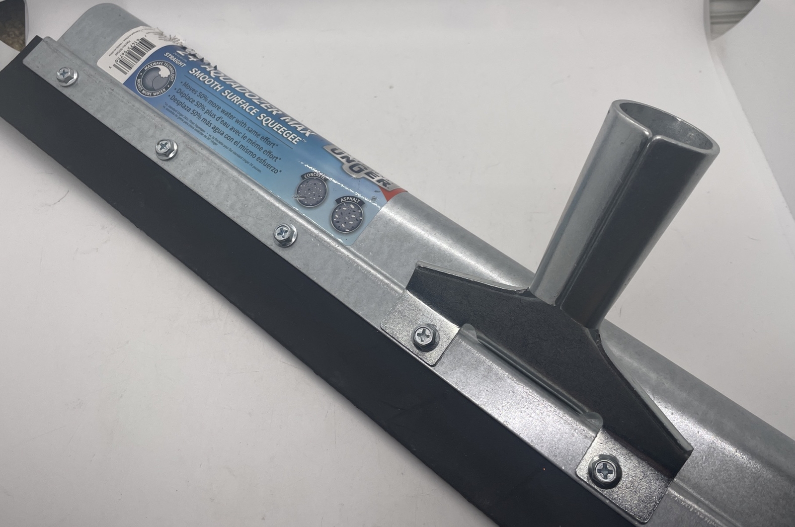 Unger Professional 24” AquaDozer MAX Smooth Surface Squeegee **NEW** No Handle
