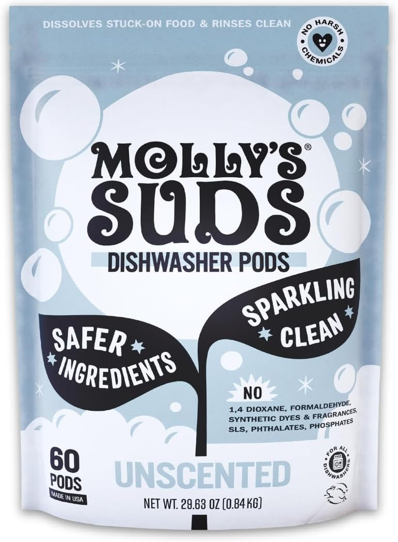 Dishwasher Pods | Clean Dishwasher Detergent, Cuts Grease & Rinses Clean (Residu