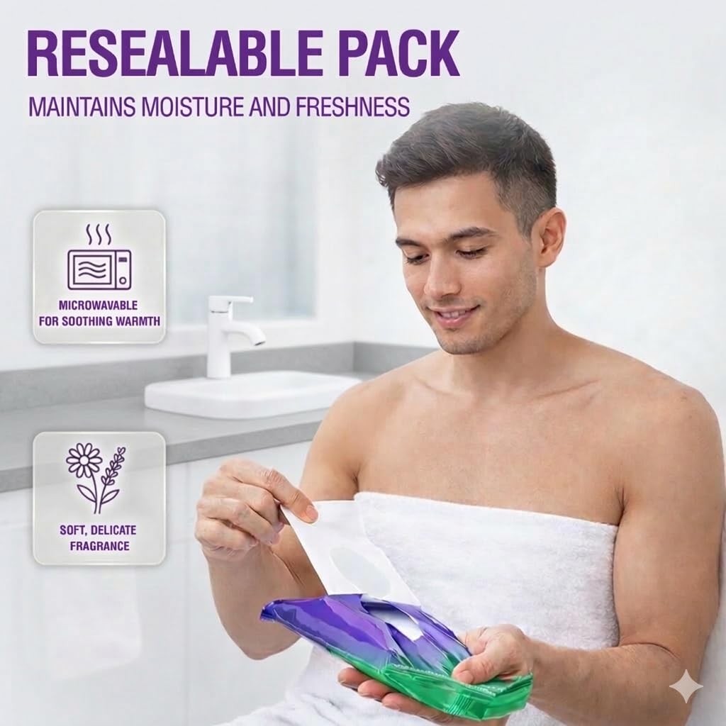 OPTEEL Super Thick Bathing Wipes for Adults Bathing No Rinse ?C Full Body Showe