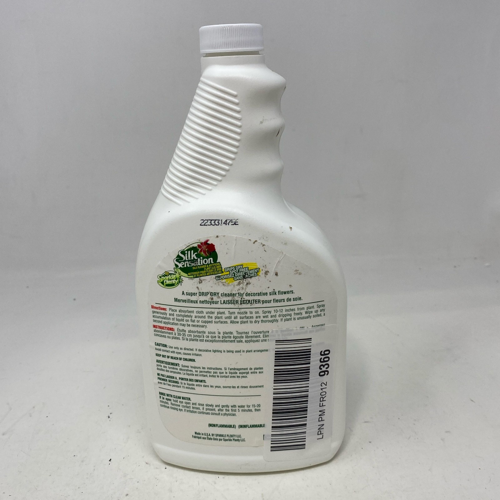 Sparkle Plenty Silk Sensation 32oz Artificial Plant & Flower Cleaner