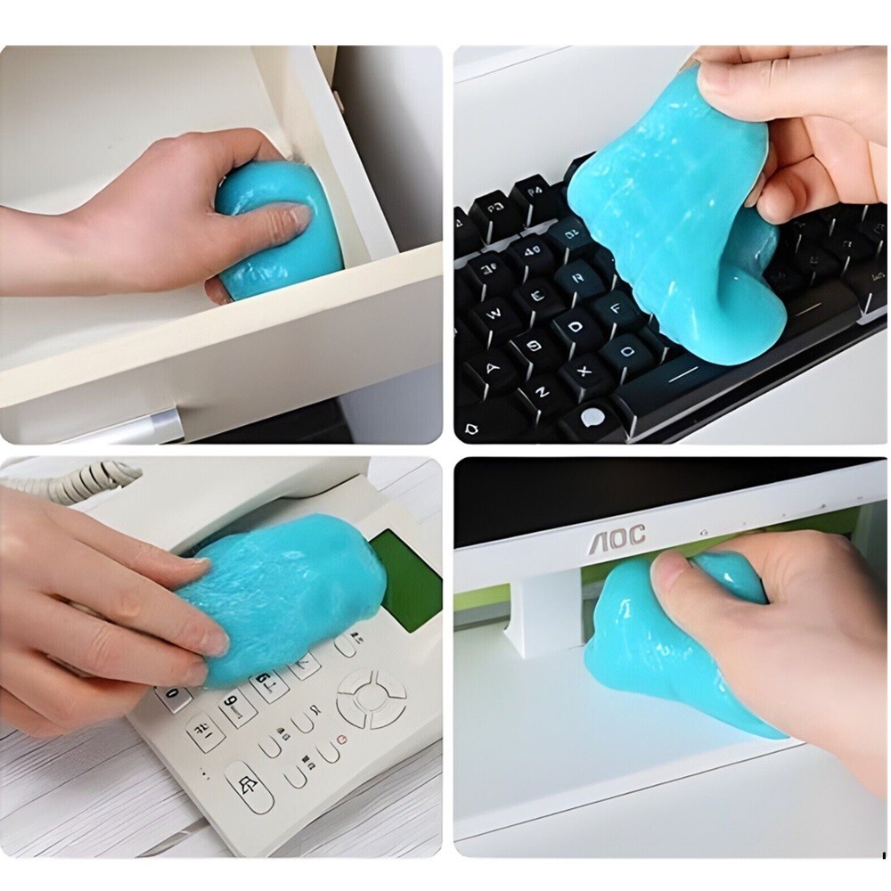 Cleaning Gel Universal Dust Cleaner Slimy Gel Wiper For Keyboard Car Super Clean
