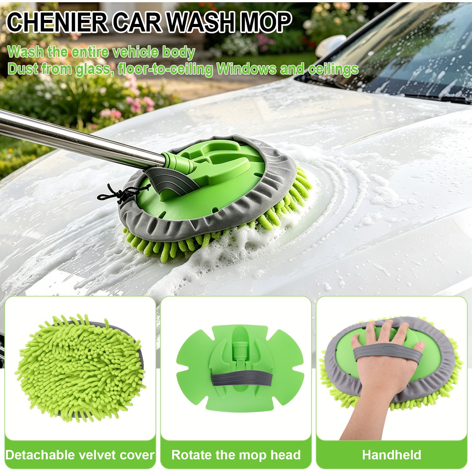 12Pcs Wheel Brush Kit for Cleaning Wheel & Tire, Wheel & Rim Brush,Car Detailing