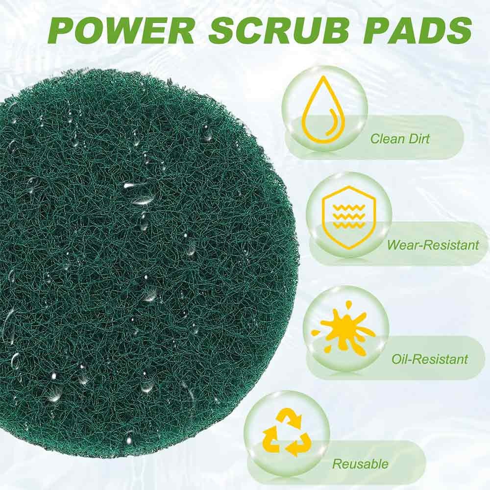 1″-7″ Drill Power Brush Tile Scrubber Scouring Pads Cleaning Pad 240-3000 Grit
