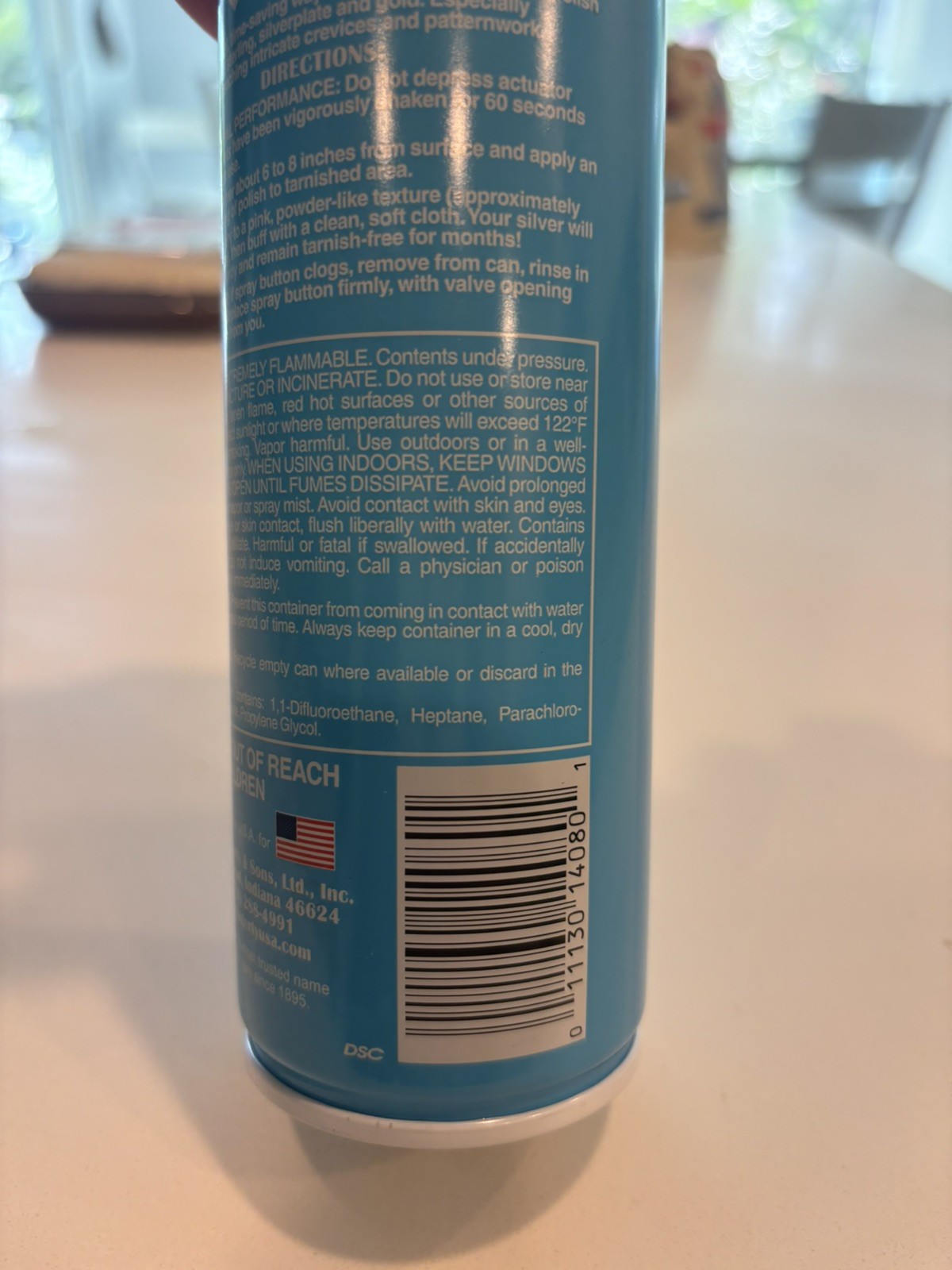 Hagerty Silversmiths Spray Polish With R-22 tarnish prevent 8.5oz. FULL