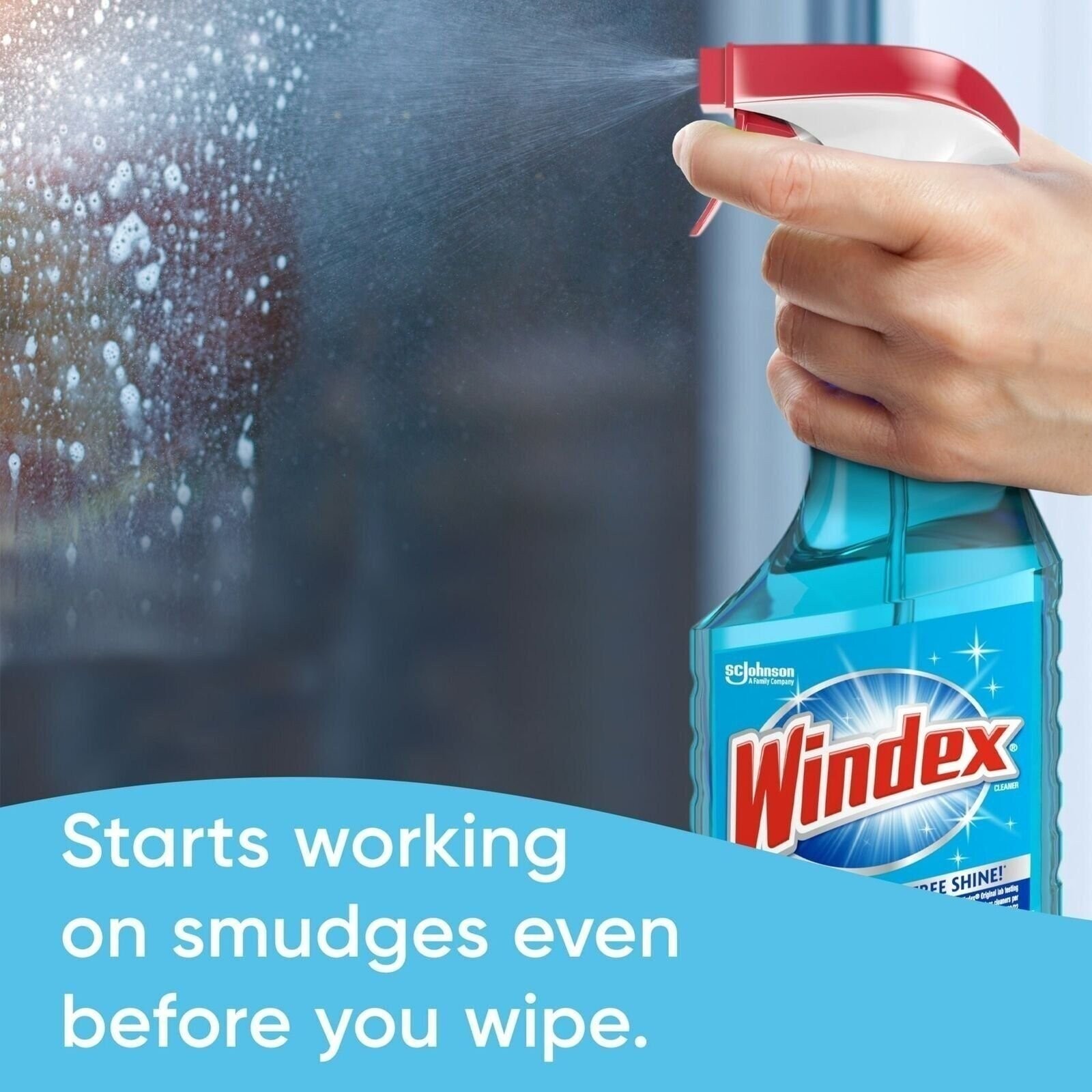 Windex Glass-Cleaner, 2 Spray 23 fl oz each and 1 (2L) Refill