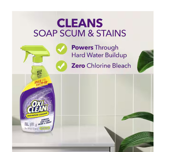Bathroom Shower ,Tub, and Tile Cleaner with Clean Spray 32 oz.