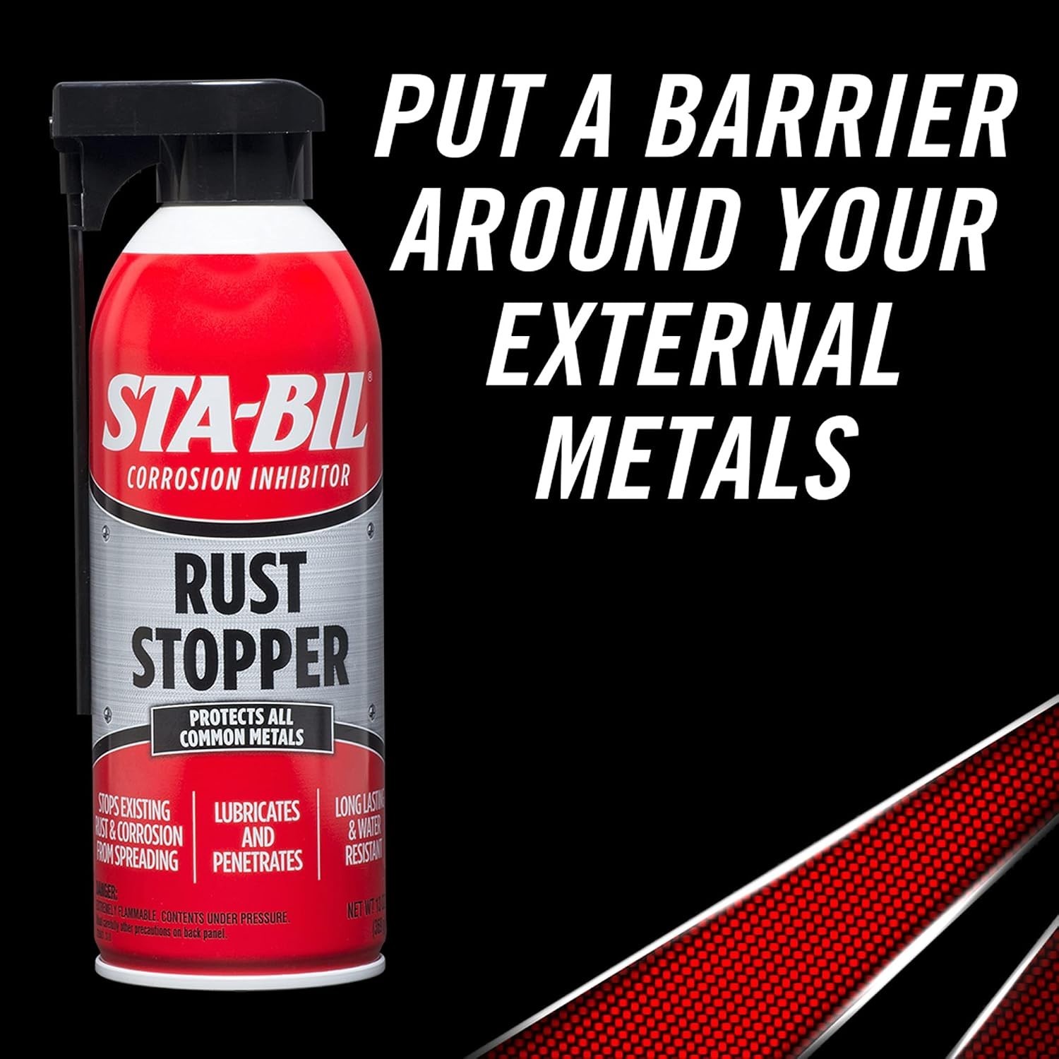Rust Stopper Spray, 13 Oz, Corrosion Inhibitor, Battery Terminal Protector