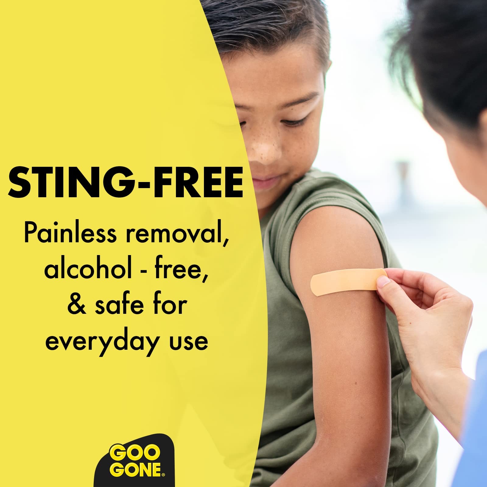 Goo Gone Bandage Adhesive Remover For Skin – 8 Ounce