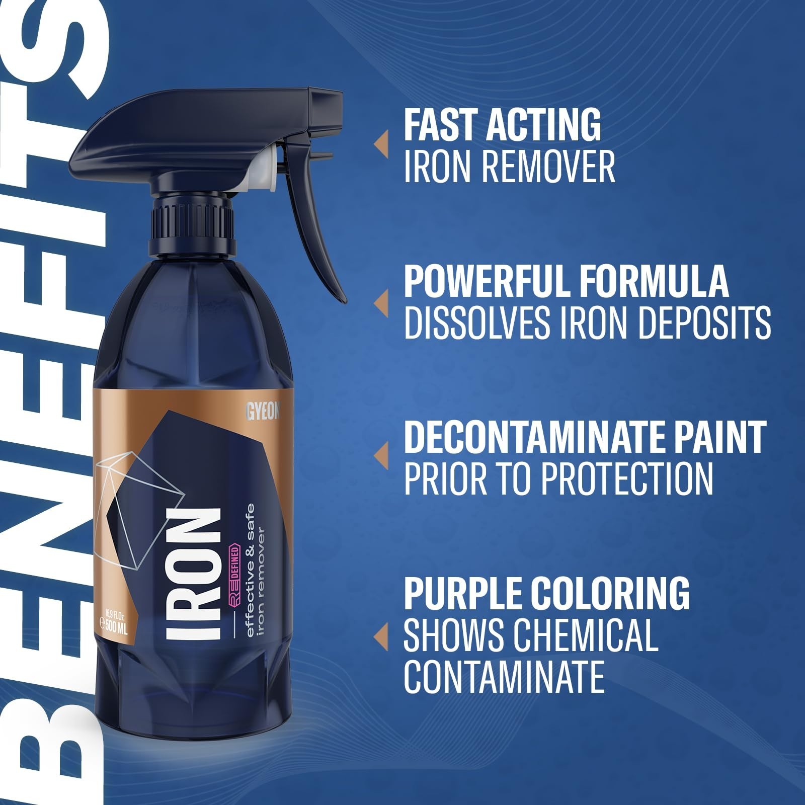 Paint Cleaner & Fallout Remover – pH Neutral Iron Remover, Color-Changing Formul