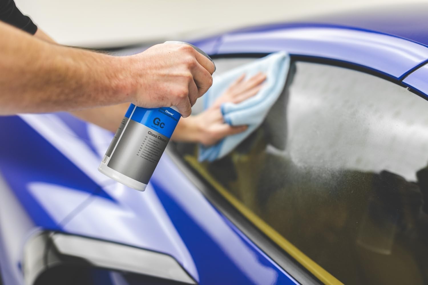Pro Glass Cleaner 5L Streak-Free Formula – Removes Grease, Bugs, Oil