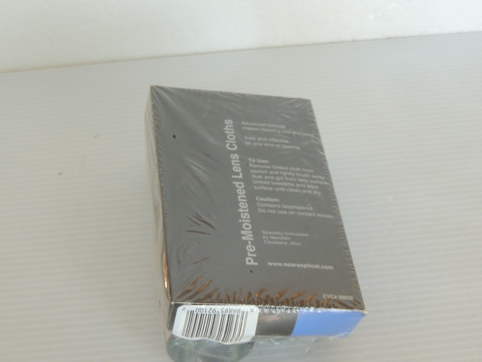 Sears Optical Eyeglass REFILE LENS CLEANER, 2oz. Spray Bottles, PLUS LENS CLOTH