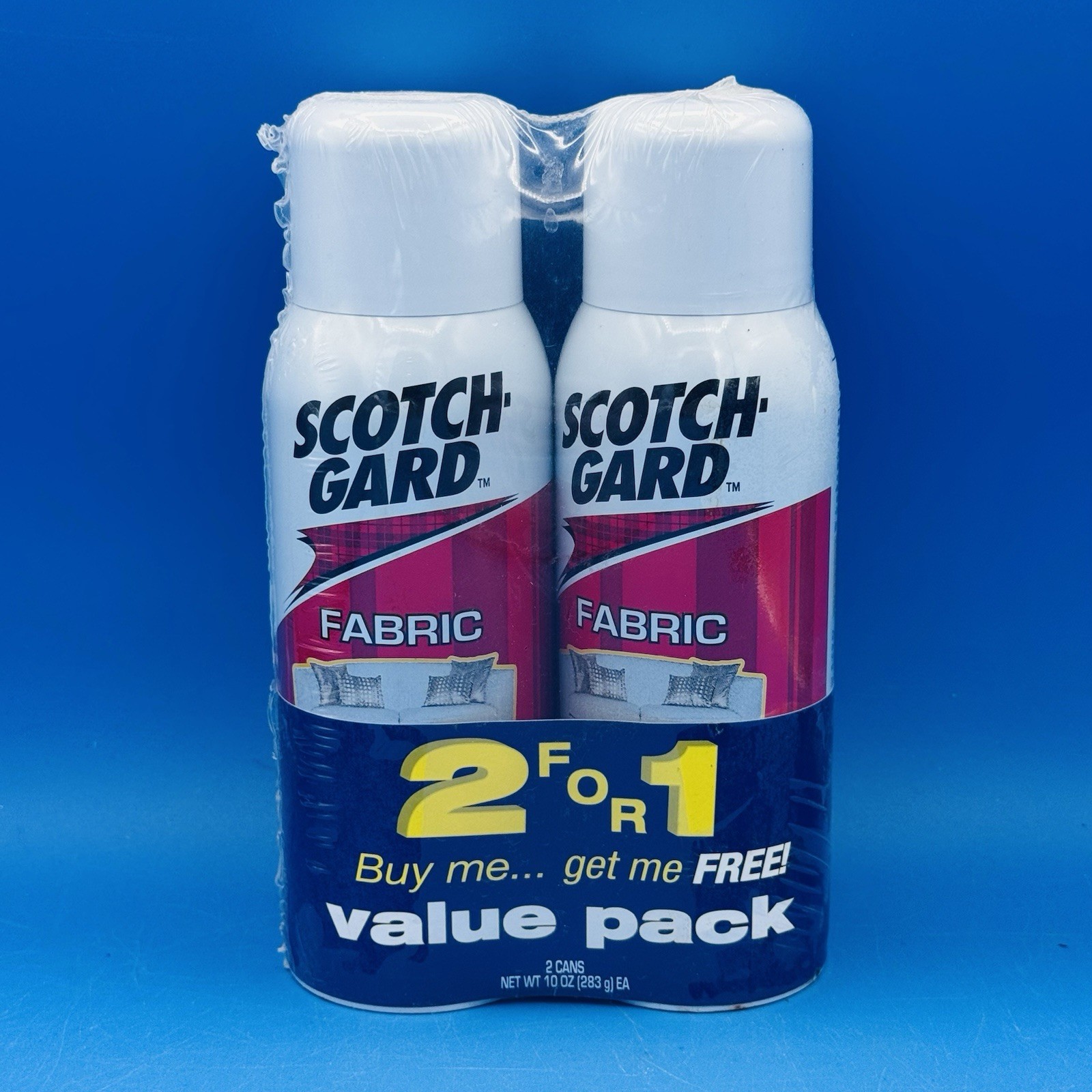 Scotchgard 3M Fabric & Upholstery Protector & Cleaner 2 Pack USA SEALED NEW