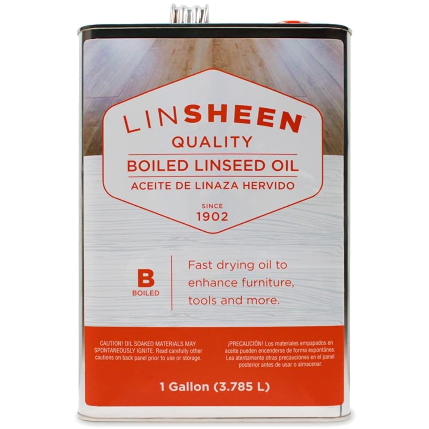 Fast-Drying Boiled Linseed Oil for Wood Preservation