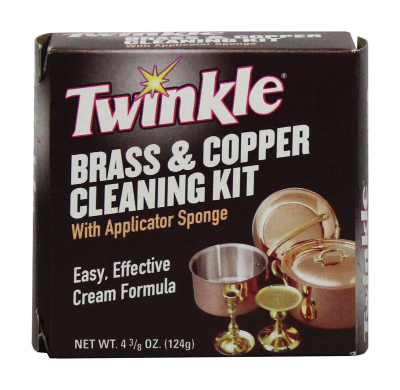 Twinkle 525105 Non-Scratch Brass & Copper Cleaning Kit 4.4 oz. (Pack of 12)