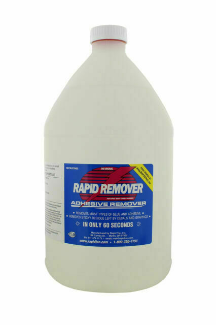 Rapid Remover – 128 oz – Gallon Bottle, Adhesive Remover