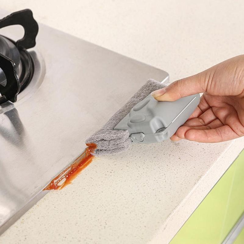1pcs Window Groove Cleaning Brush Slot Cleaner Tool Kitchen Window Track Cleaner
