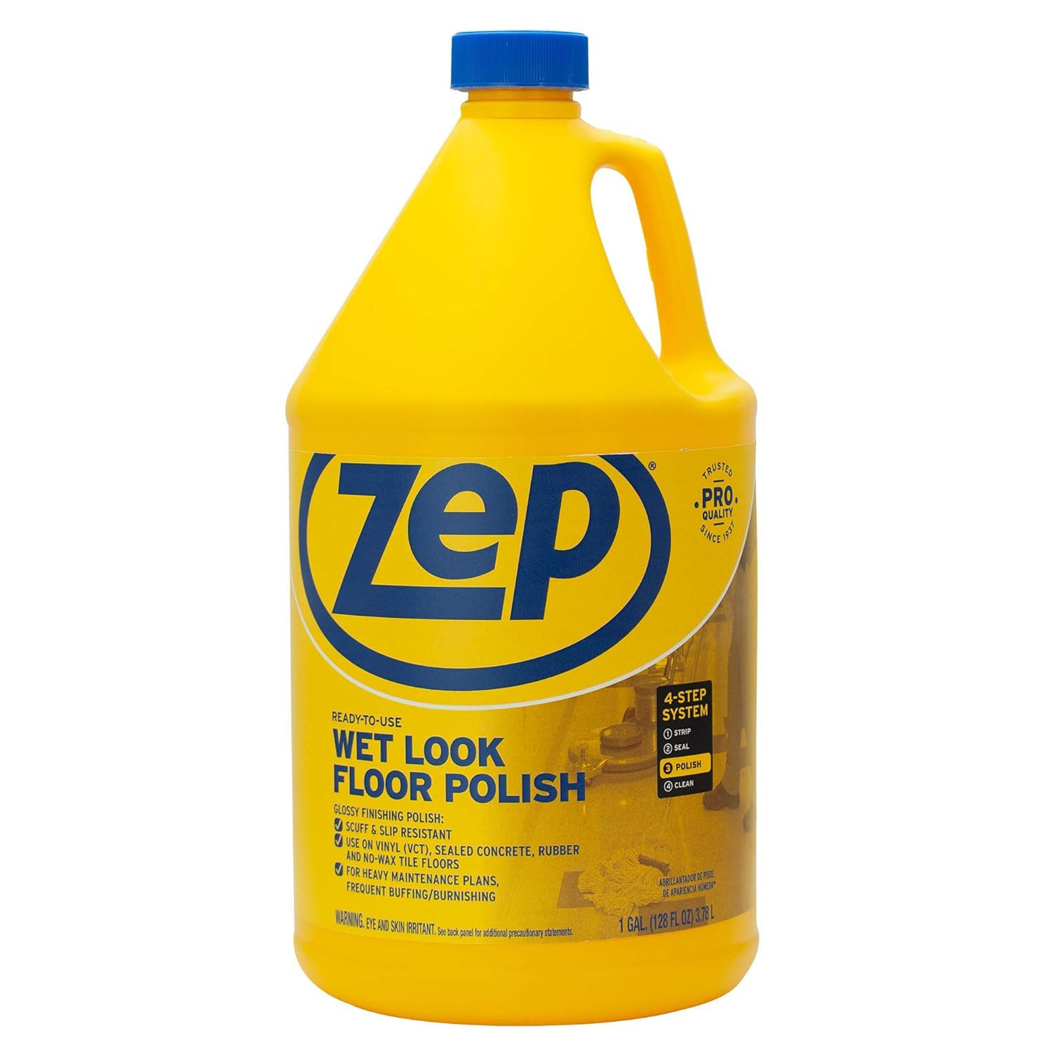 Wet-Look Floor Polish and Neutral Floor Cleaner Bundle – 1 Gallon Each