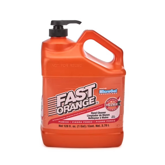 Fast Orange Pumice Hand Cleaner, 1 Gallon Orange Scented – 25219
