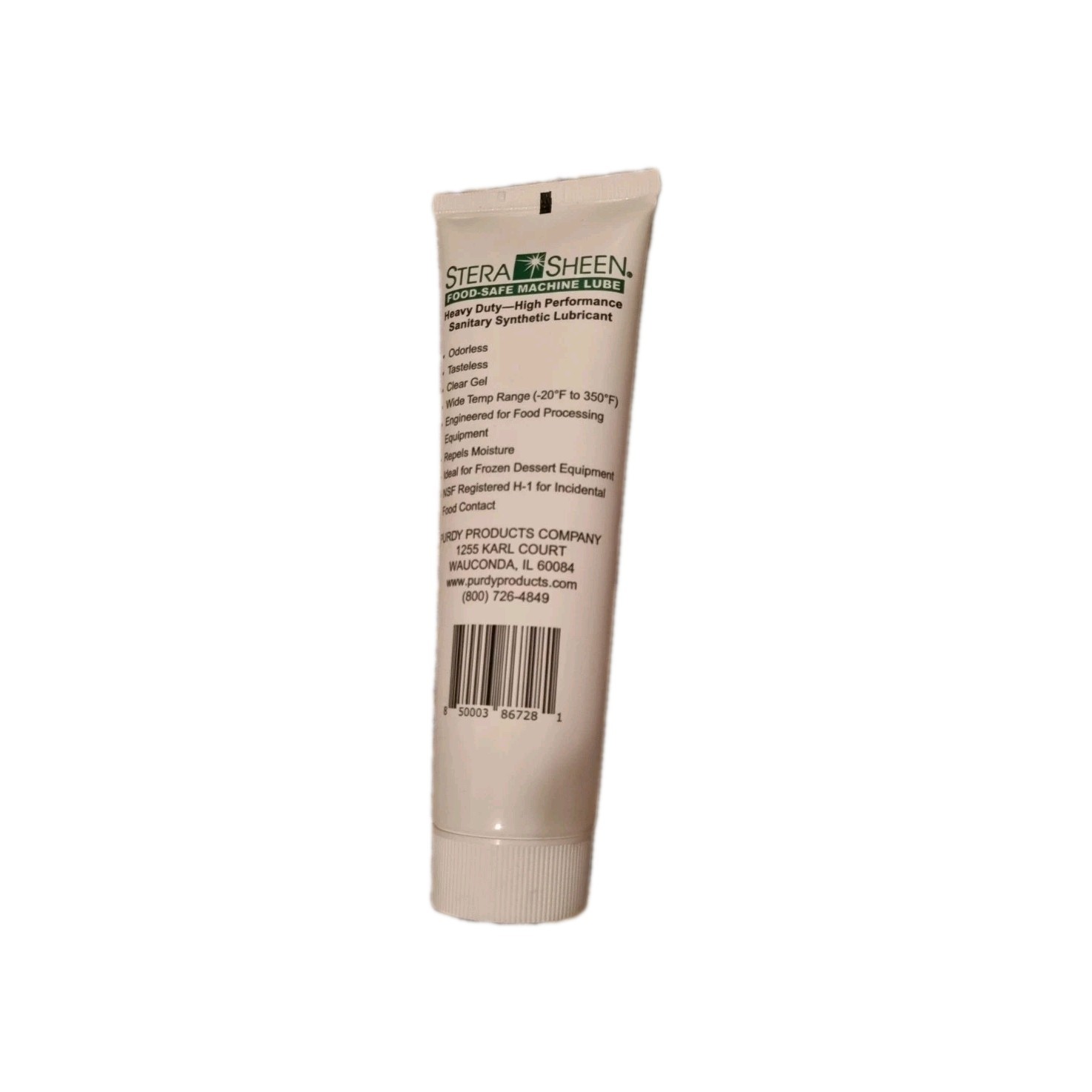 Stera Sheen Food-Safe Appliance Lubricant Clear Gel NSF 4 oz MPN 48728