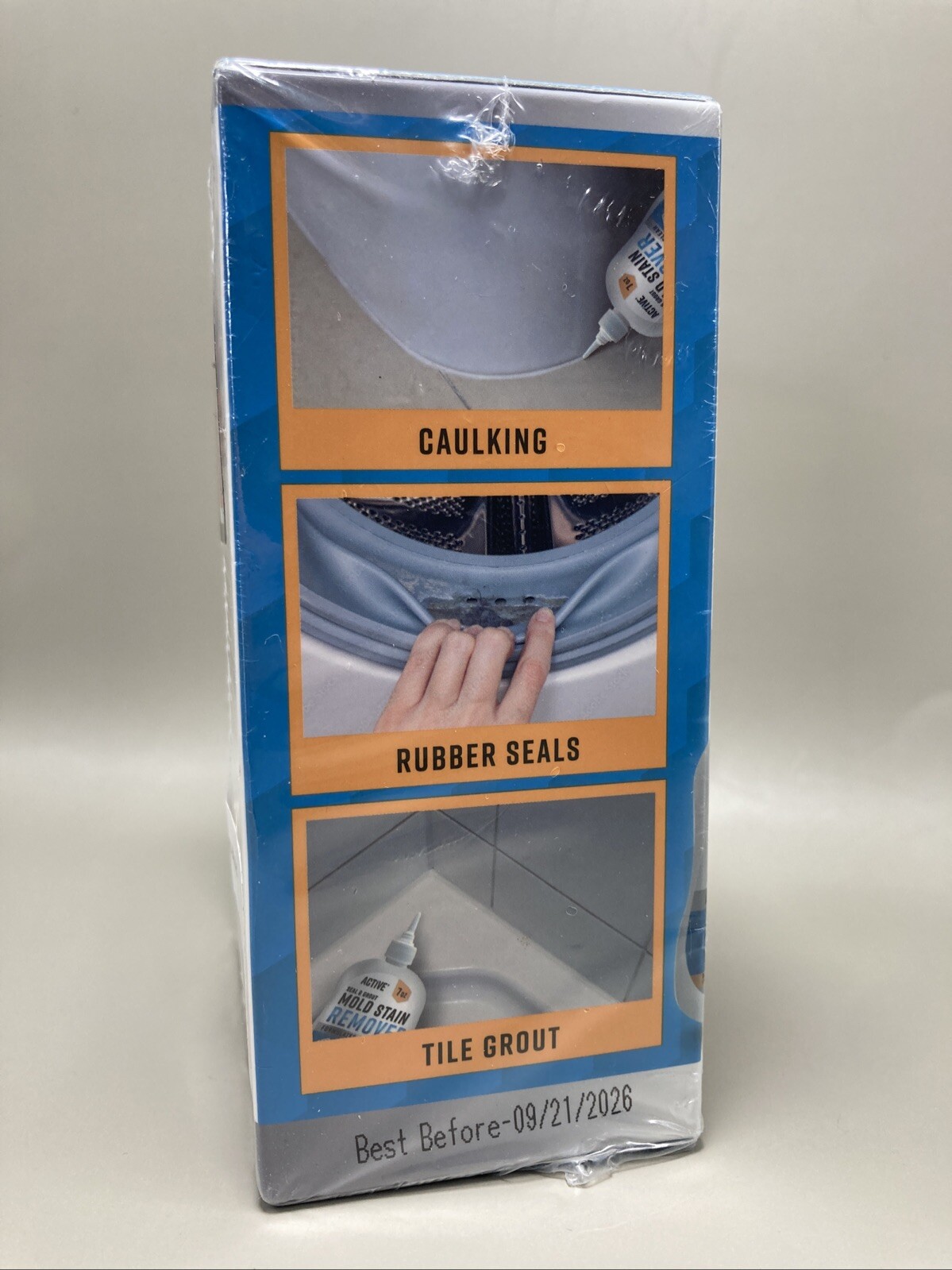 NEW & SEALED – Active Mold Stain Remover Seal Grout Deep Clean 7oz – Deodorizes
