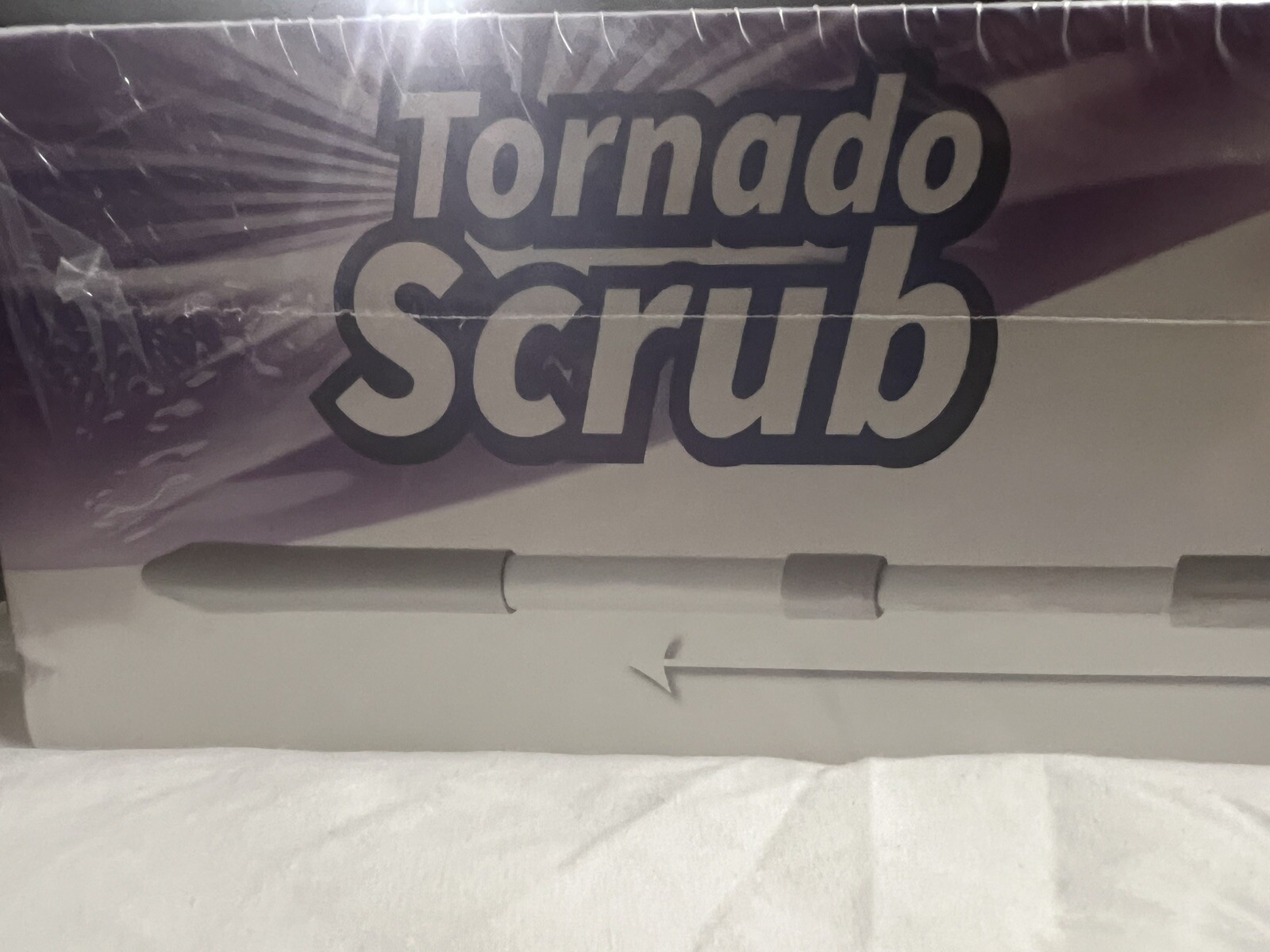 Tornado Scrub Wireless 2 Speed Electric Cleaning Brush Kit Open Box Never Used