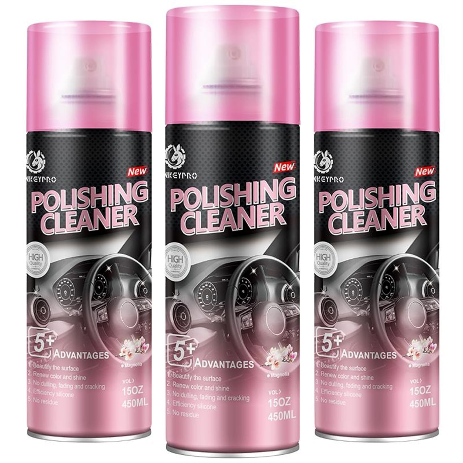 Interior Car Cleaner & Polishing – Repels Dust & Staining, Restores & Protect…