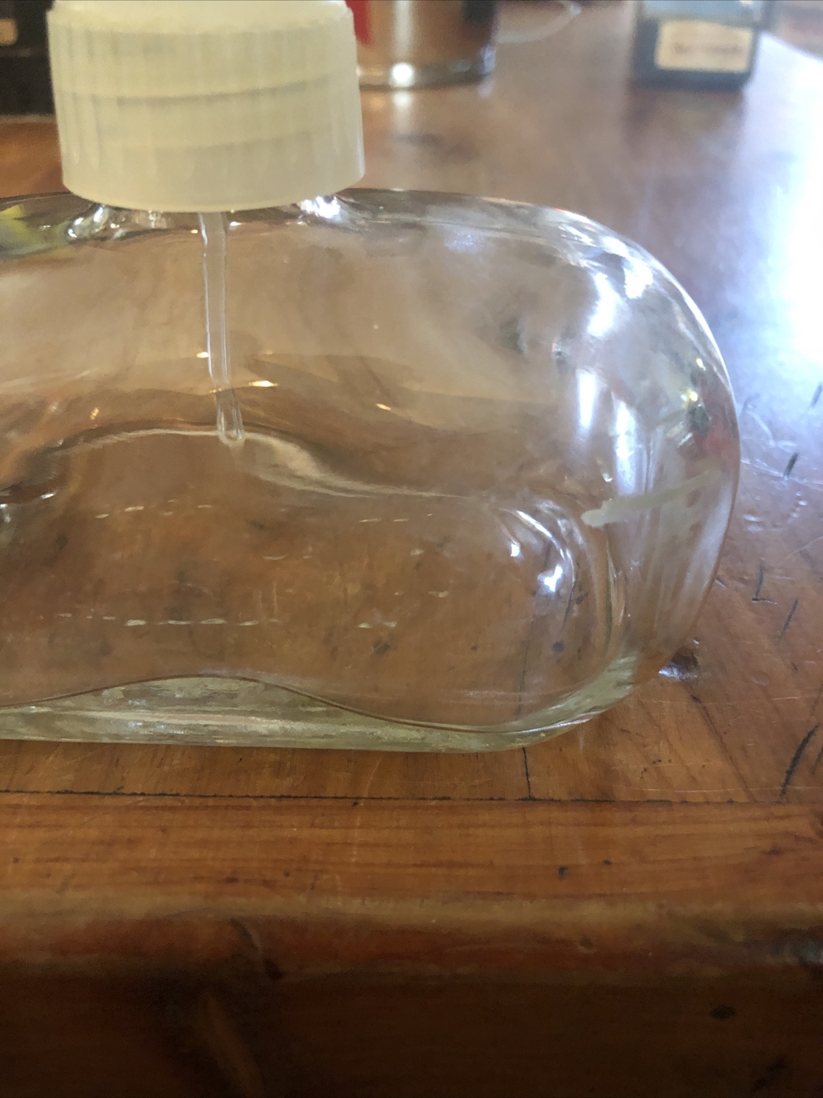 Vintage Stanhome Stanley Home Products LLC Silent Maid Glass Container