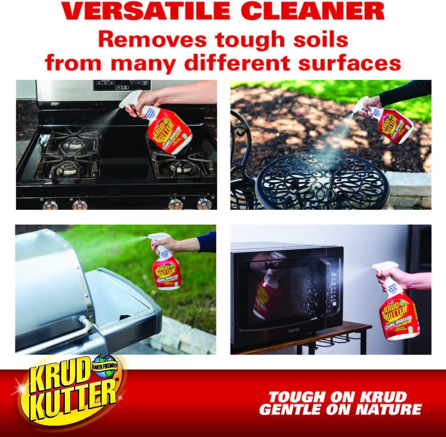 Krud Kutter KK326 Original Concentrated Cleaner/Degreaser, 32 oz