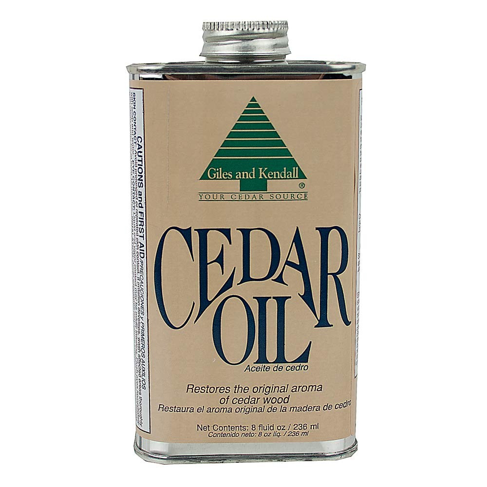 Cedar Oil 8oz Restores Original Aroma of Cedar Wood Furniture & Surfaces