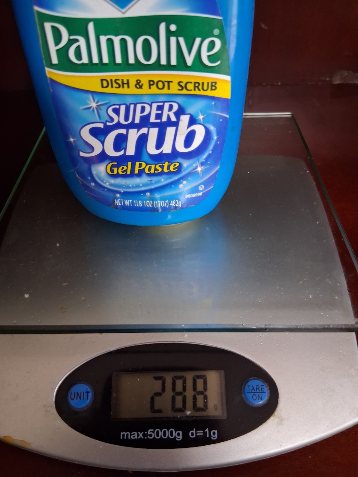 Palmolive Super Scrub Gel Paste Best Dish & Pot Scrub DISCONTINUED