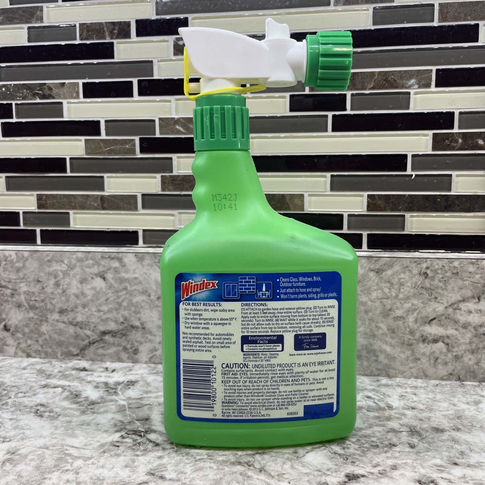 NEW Windex Outdoor Concentrated Glass Cleaner 32 fl oz
