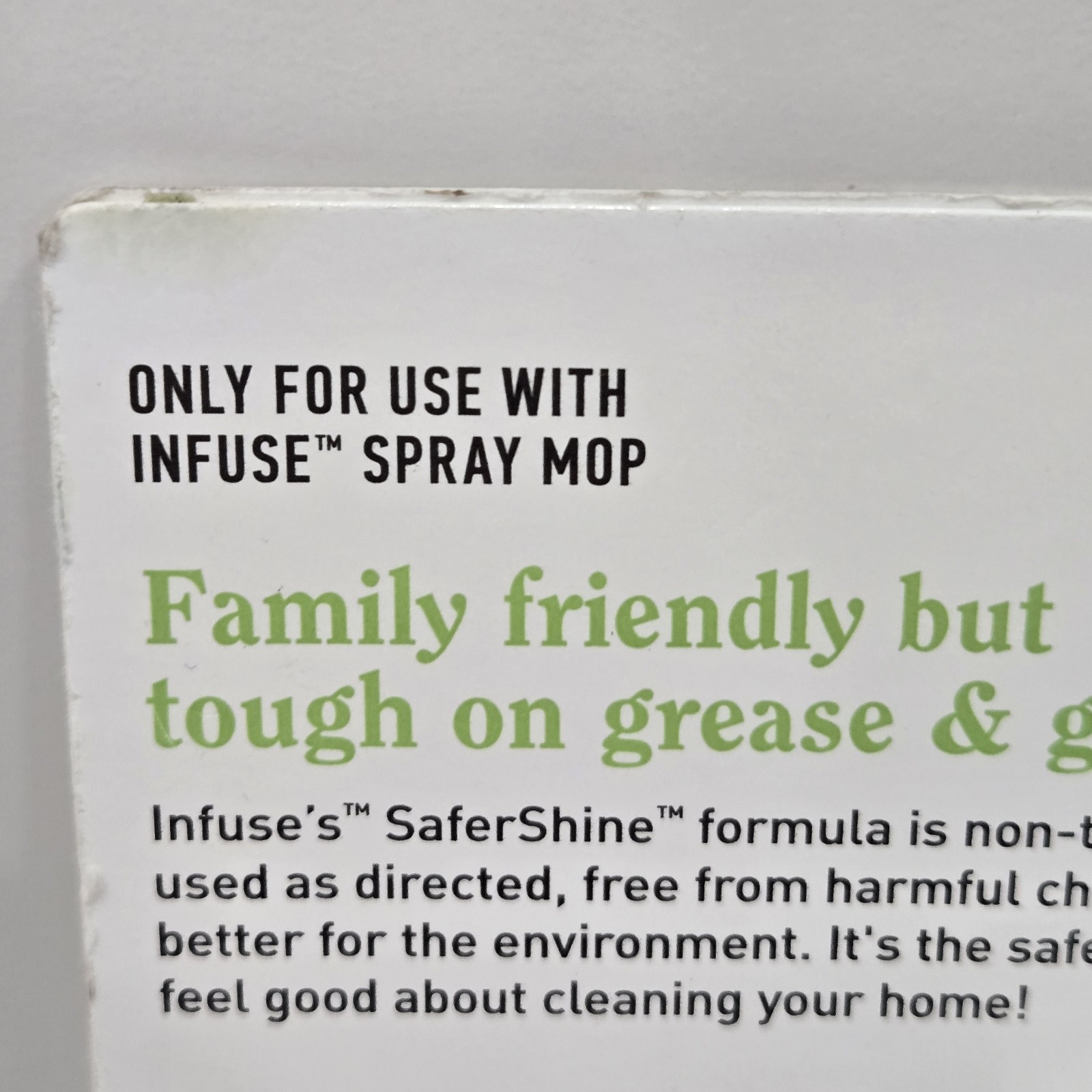 3 Casabella Infuse Multi-Surface Floor Cleaner SPRAY MOP REFILL Lemongrass