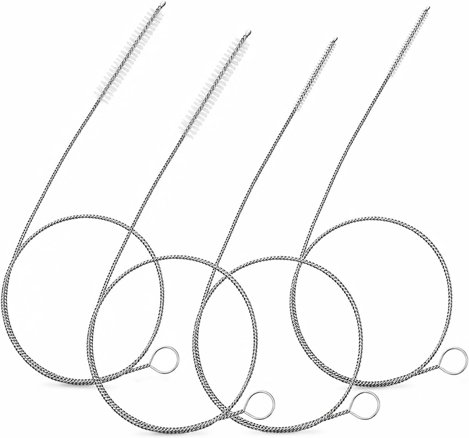 40 Inches 4-Pack Extra Long Cleaner Brush Set, Stainless Steel Pipe Cleaner Brus