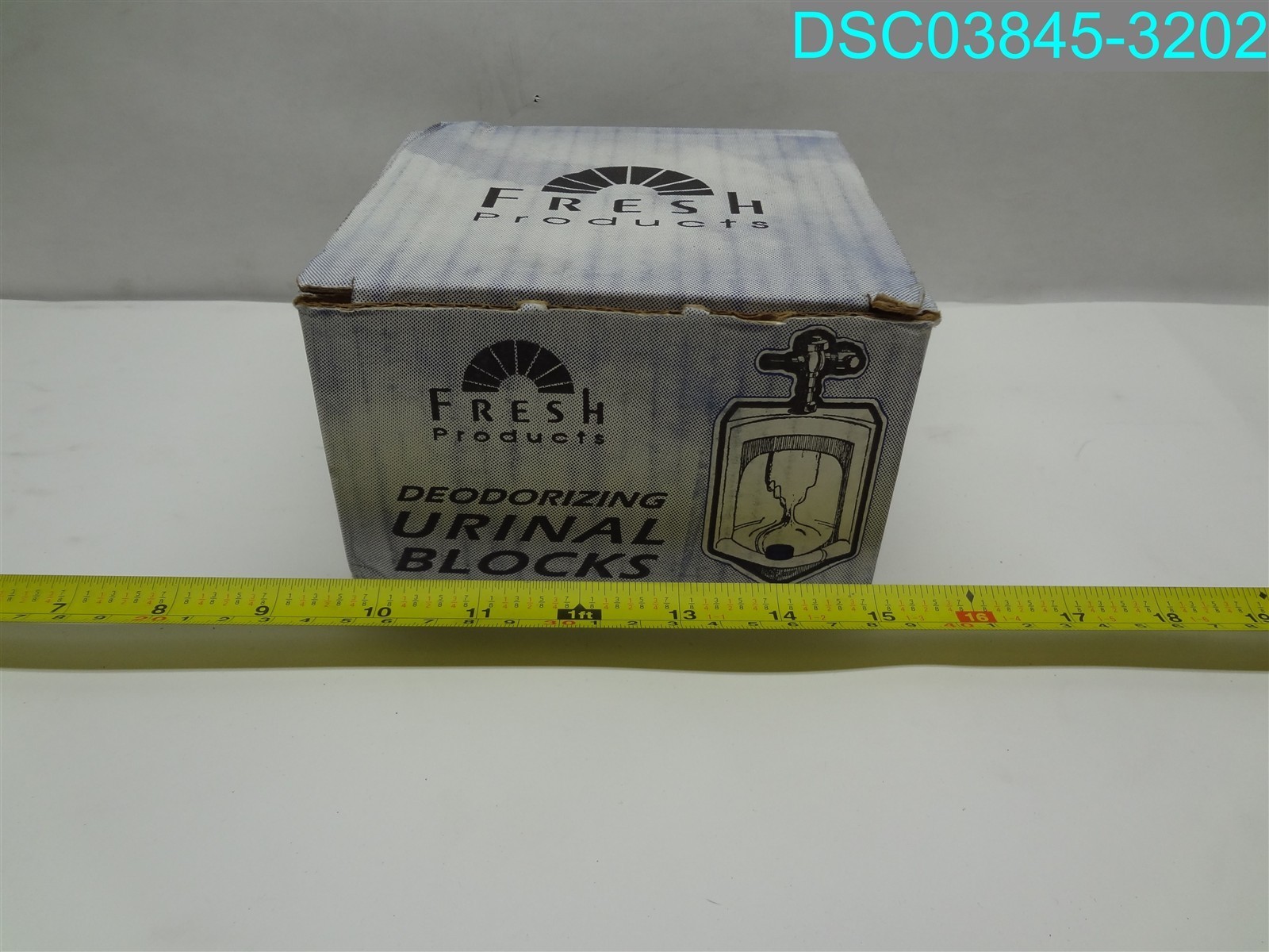 QTY=48(4×12): Fresh Products Urinal Deodorizer Blocks Pink 4 oz Cherry Fragrance