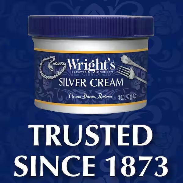 Wright’s Silver Cream Cleaner Polish 8 oz 3 Pack Jewelry Metal Shine Restore