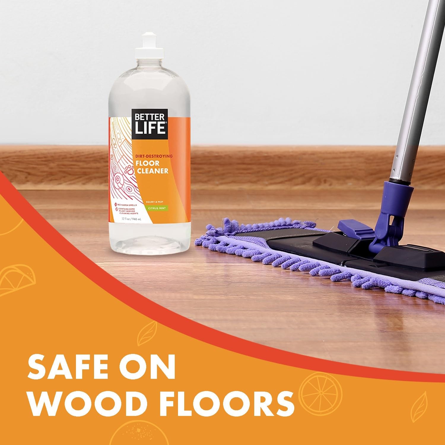Better Life Floor Cleaner Liquid Multipurpose Cleaner for Wood, Tile, Lamina…