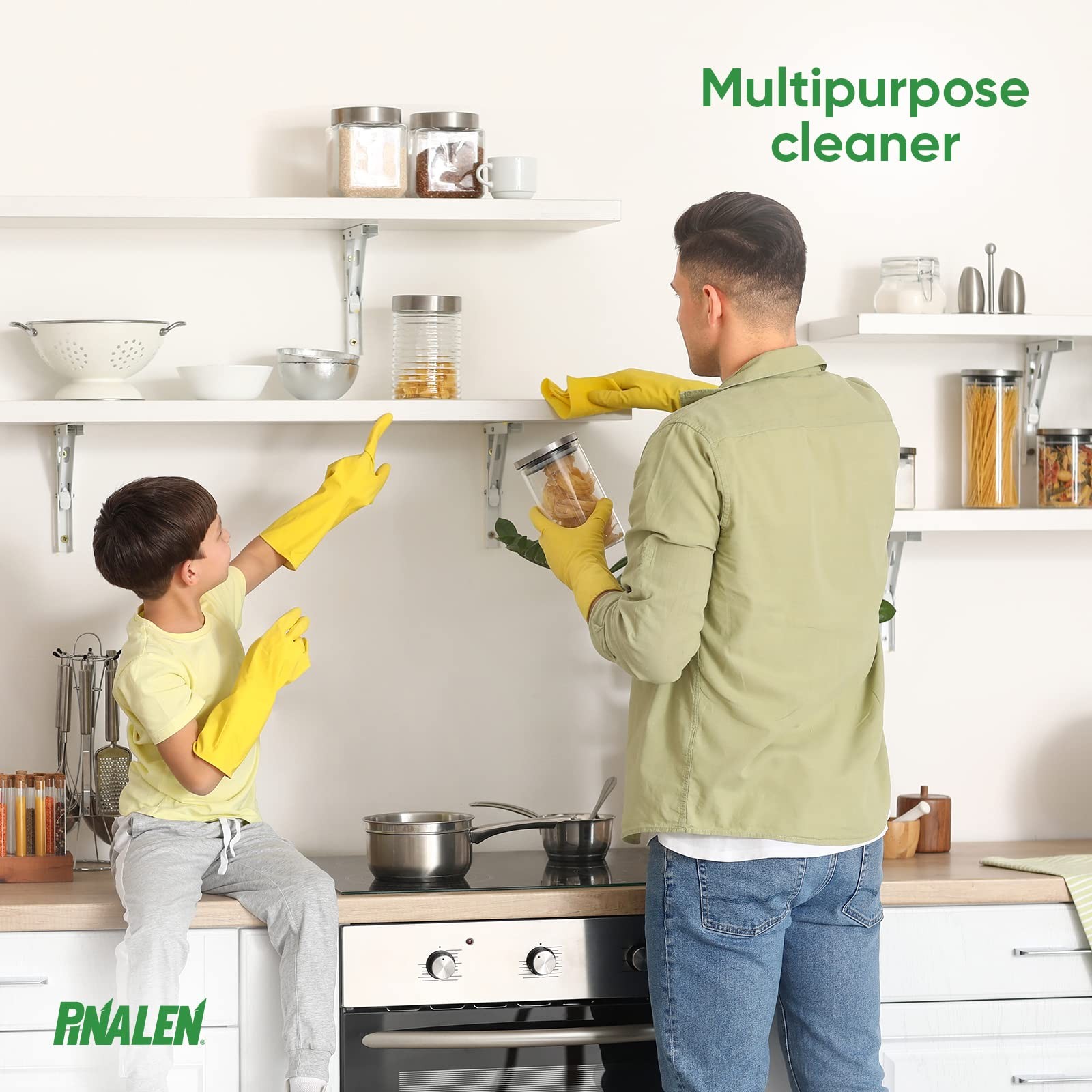 2 PACK of Pinalen Original Fresh Pine Multi Purpose Cleaner – 28 fl oz ea