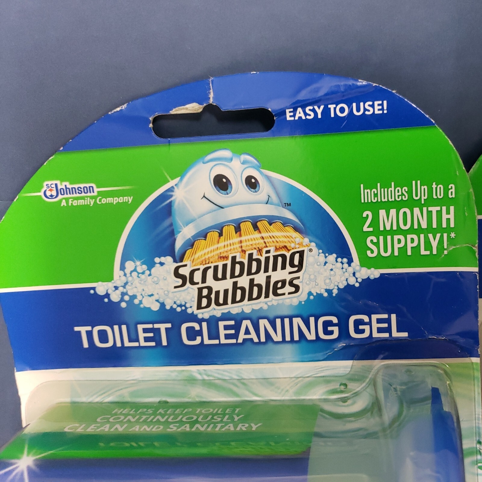 Scrubbing Bubbles Toilet Bowl Cleaner 1 Dispenser 6 Fresh Gel Stamps (2 Packs)