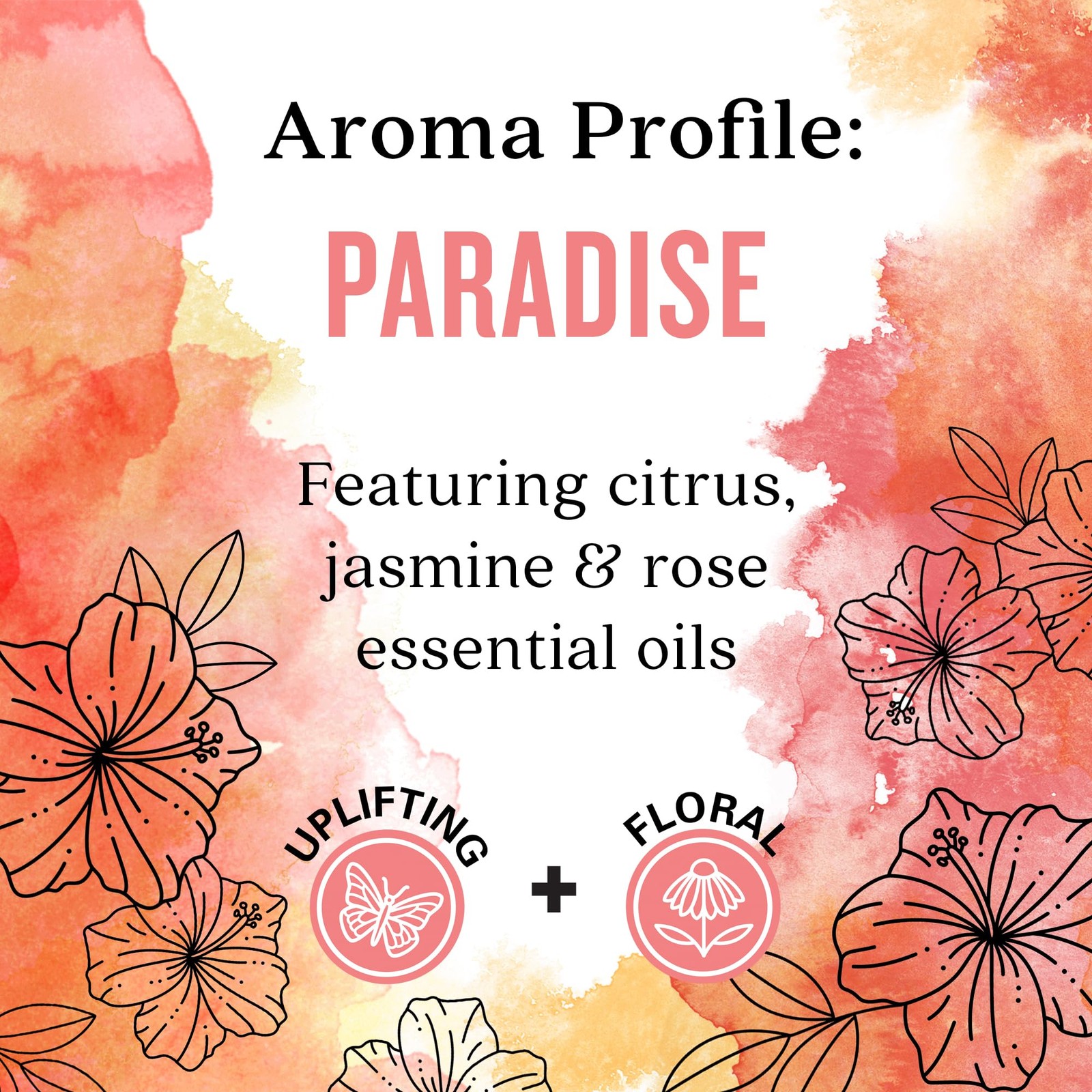 Aura Cacia Paradise Essential Oil Blend, Boxed 0.25 Fl. Oz.-Light Aroma-3 Pack