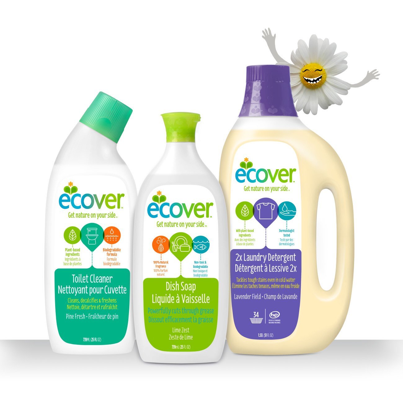 Ecover Automatic Dishwasher Soap Tablets Citrus 45 Count