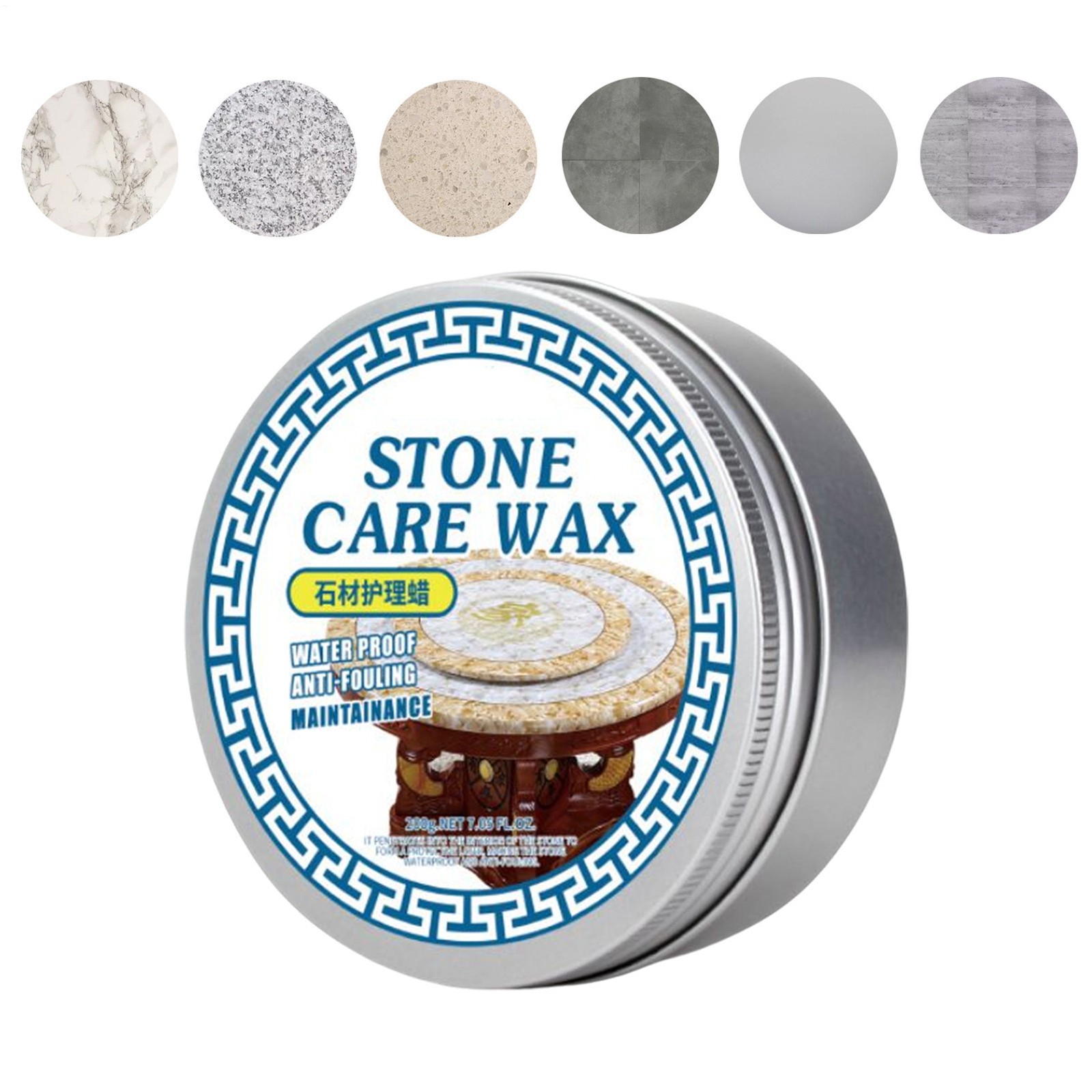 Stone Wax Polish 200g Stone Maintenance Wax Stone Restoration Wax Stone Care Wax